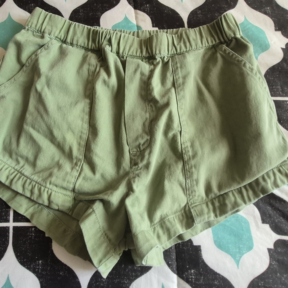 Billabong Olive High Waist Women's Shorts
